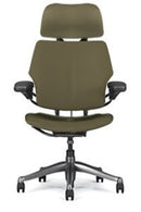 Sillas de oficina ejecutivas ergonómicas Humanscale Freedom: Gel estándar + Ruedas estándar + Asiento de espuma