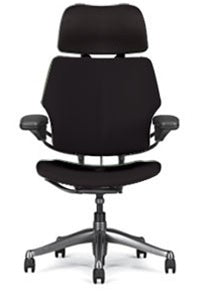 Humanscale Freedom Ergonomic Executive Office Chairs: Standard Gel + Standard Castors + Gel Seat