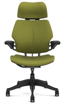 Freedom Chair de Humanscale: Sin brazos + Como se muestra - Ruedas estándar