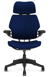 Freedom Chair By Humanscaler: Standard Duron Gel Arms + As Shown - Standard Casters