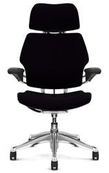 Freedom Chair By Humanscaler: Standard Gel Arms with Textile + Soft Casters