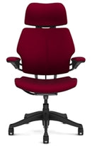 Freedom Chair de Humanscale: Sin brazos + Como se muestra - Ruedas estándar