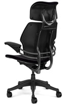 Freedom Chair de Humanscale: Sin brazos + Como se muestra - Ruedas estándar