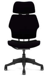 Freedom Chair By Humanscaler: Standard Gel Arms with Textile + As Shown - Standard Casters