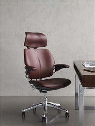 Freedom Chair By Humanscaler: Standard Gel Arms with Textile + Soft Casters