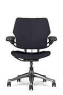 Freedom Task Chair By Humanscale: Titanium + Upgrade to Advanced Gel w/ Matching Textile