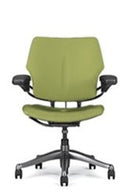 Freedom Task Chair By Humanscale: Upgrade to Polished Aluminum with Titanium Trim + Armless