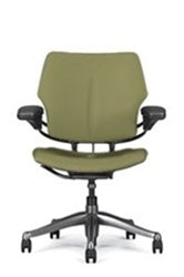 Freedom Task Chair By Humanscale: Titanium + Upgrade to Advanced Gel