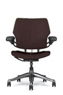Silla Freedom de Humanscale: Grafito + Gel Estándar con Tejido a Juego