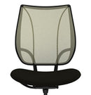 Liberty Conference/Task Office Chair: Torque - Aluminum + Black w/ Black Trim + Upgrade to Gel Seat