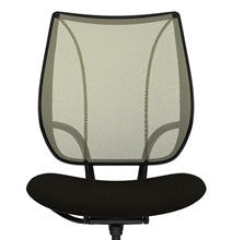 Liberty Conference/Task Office Chair: Torque - Aluminum + Black w/ Black Trim + Upgrade to Gel Seat