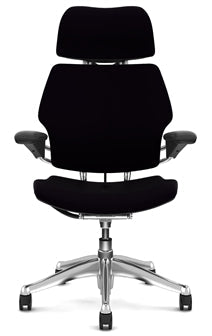 Freedom Ergonomic Chair With Leather Textile: G-Glides