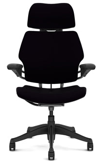 Freedom Ergonomic Chair With Leather Textile: G-Glides