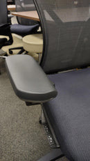 Used Allsteel Acuity Executive Chair - close up view of the arm rest