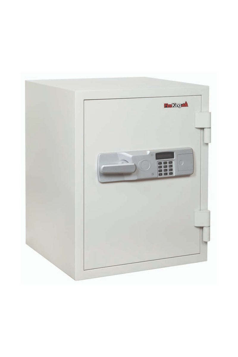 FireKing 1.85 Cubic Feet 1 1/2-Hour Fire-Rated Safe with Tray and Keylock Drawer - KF 2617-2WHE