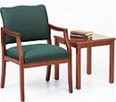 Lesro Franklin Series Chairs: Mahogany