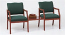 Lesro Franklin Series Chairs: Mahogany