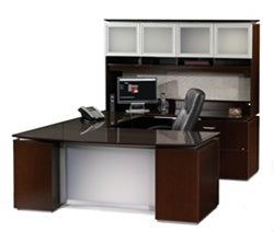 Sierra Executive L Desk by Maverick