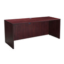 Boss Credenza Mahogany Desk