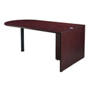 Boss Bullet Mahogany Desk 71" W x 35" D