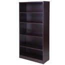 Boss Mocha Bookcase, 31W X14D X 65.5H