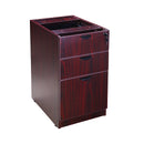 Boss Deluxe Mahogany Pedestal-Full, Box/Box/File, 15.5"W x 22"D x 28.5″H