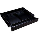 Boss Center Black Wood Drawer 42"W x 24"D