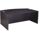 Boss Bow Front Desk Shell, Mocha 71″W x 36/41″D x 29.5″H