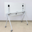Boss Flip Top Training Table, White