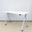 Boss Flip Top Training Table, White