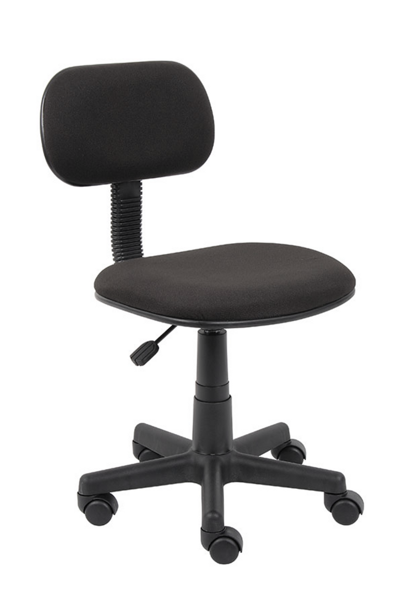 Boss Black Fabric Office Steno Chair - Product Photo 1