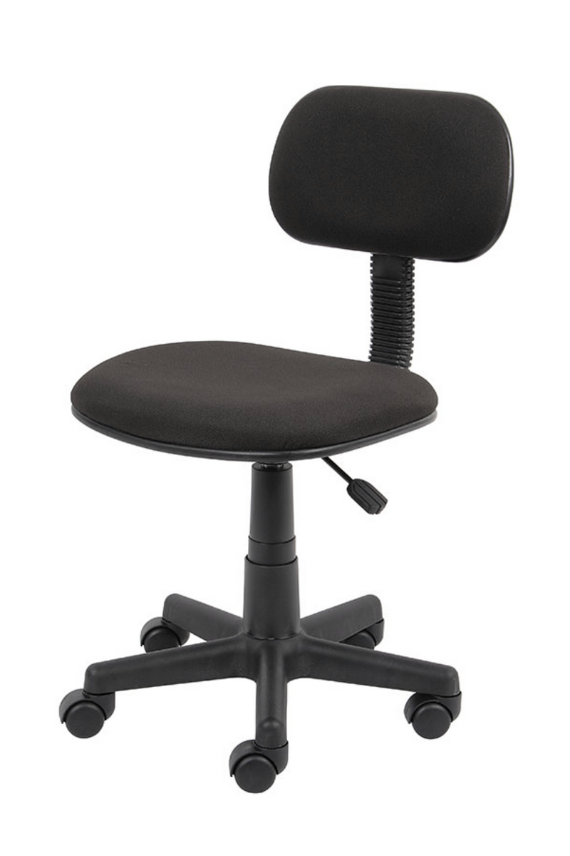 Boss Black Fabric Office Steno Chair - Product Photo 2