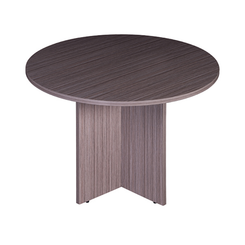 Boss 47″ Round Table, Driftwood