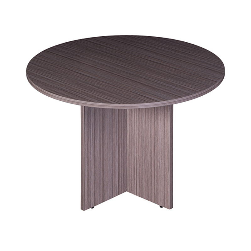 Boss 47″ Round Table, Driftwood