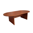 Boss Long Race Track Conference Table, Cherry