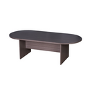 Boss Long Race Track Conference Table, Driftwood