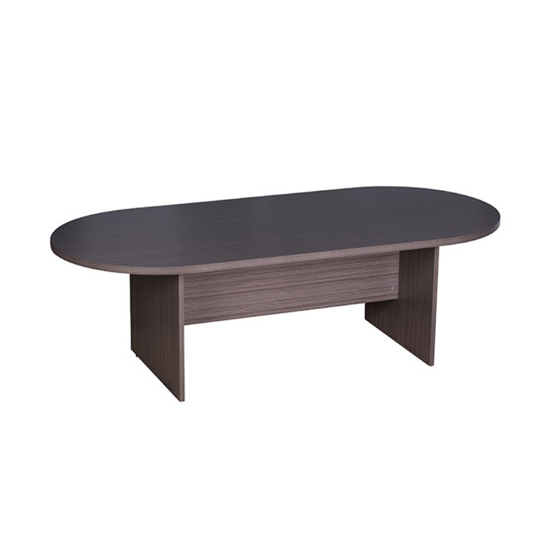 Boss Long Race Track Conference Table, Driftwood