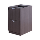 Boss Full Pedestal File/File, Driftwood