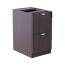 Boss Full Pedestal File/File, Driftwood