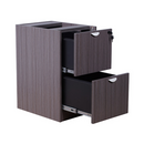 Boss Full Pedestal File/File, Driftwood