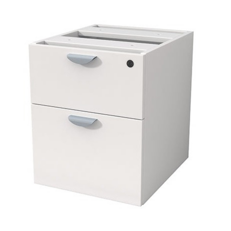 Boss File Box Boss 2 Hanging Pedestal-3/4 Box/File , White