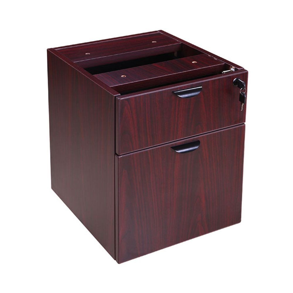 Box File Stand Assembly Boss 2 Hanging Pedestal-3/4 Box/File, Driftwood