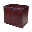 Boss 2-Drawer Mahogany Lateral File - Product Photo 2