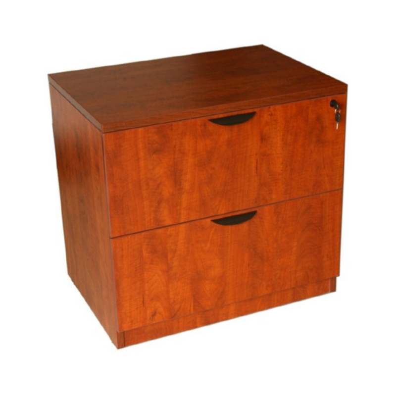 Boss 2-Drawer Cherry Lateral File