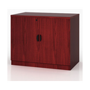 Boss Office Furniture Storage Cabinet, Mahogany