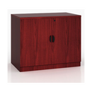 Boss Office Furniture Storage Cabinet, Mahogany