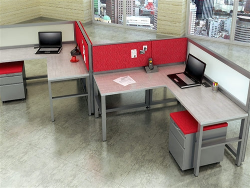 USED Modular Office Engage Desking Cubicle Workstations