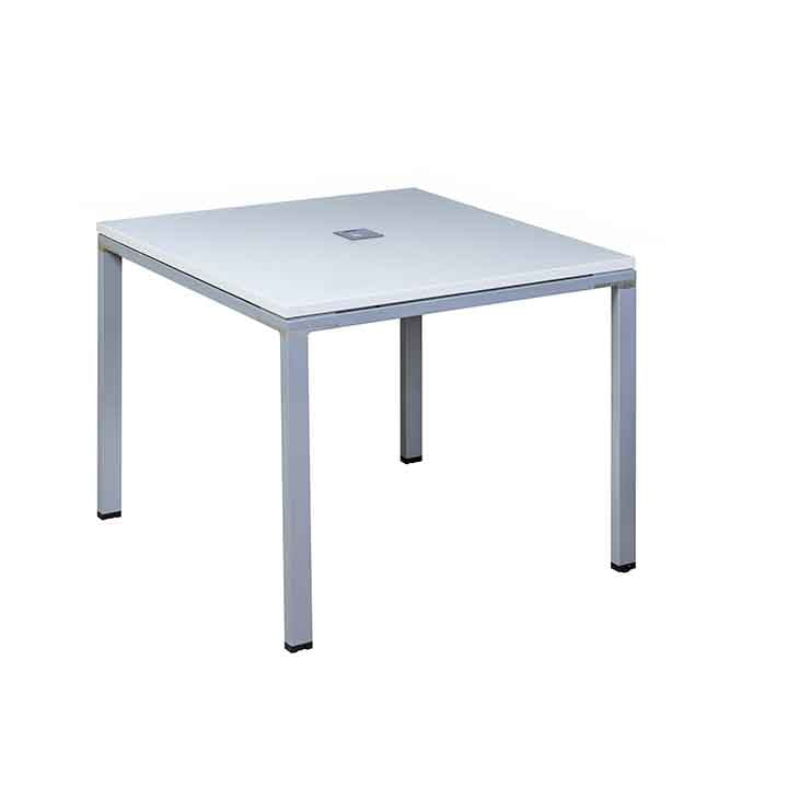 Boss Simple System 36 X 36 Meeting Table, Driftwood or White