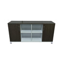 Boss Simple System 71 x 20 Credenza, Driftwood
