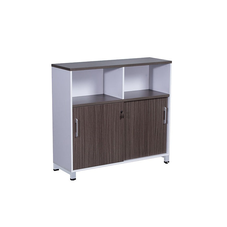 Boss Simple System 48 x 18 Storage Cabinet, Driftwood/White